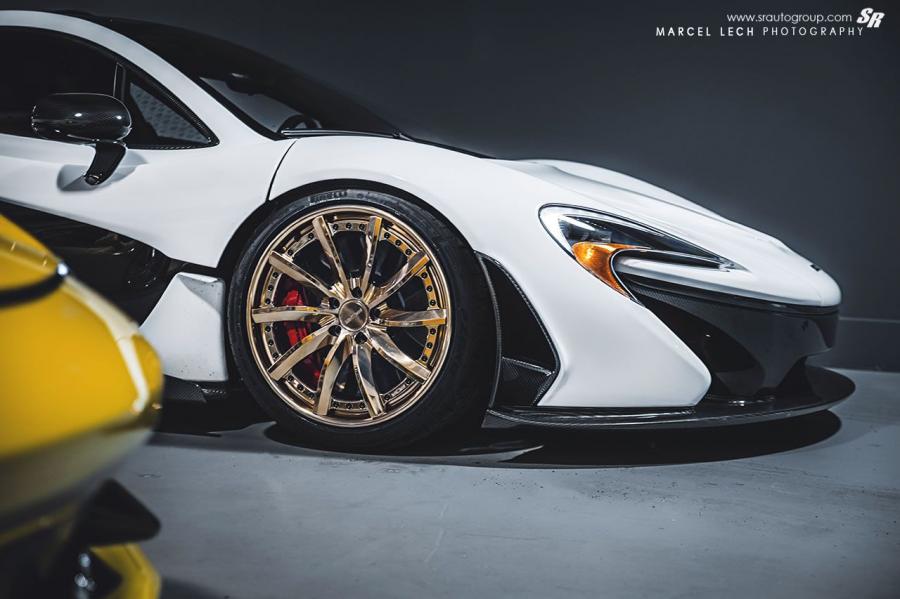  McLaren P1 on Golden PUR Wheels 2015 года  (фото 9 из 12)